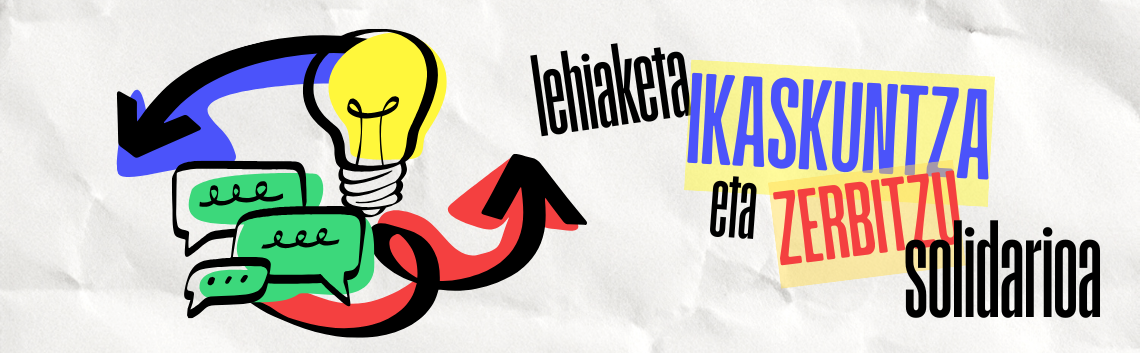 Ikaskuntza eta zerbitzu solidarioak
